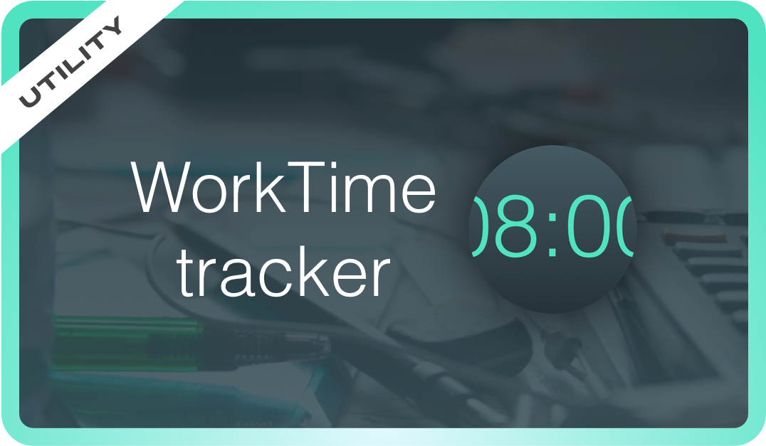 Track your working hours with WorkTime!